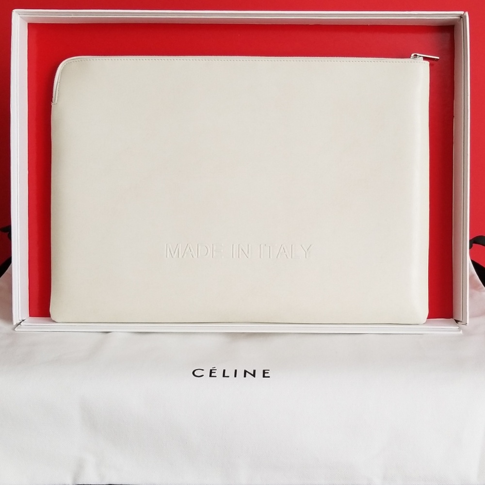 ❌SOLD🚫GENUINE CELINE PARIS XL CLUTCH BAG - Picture 2 of 8